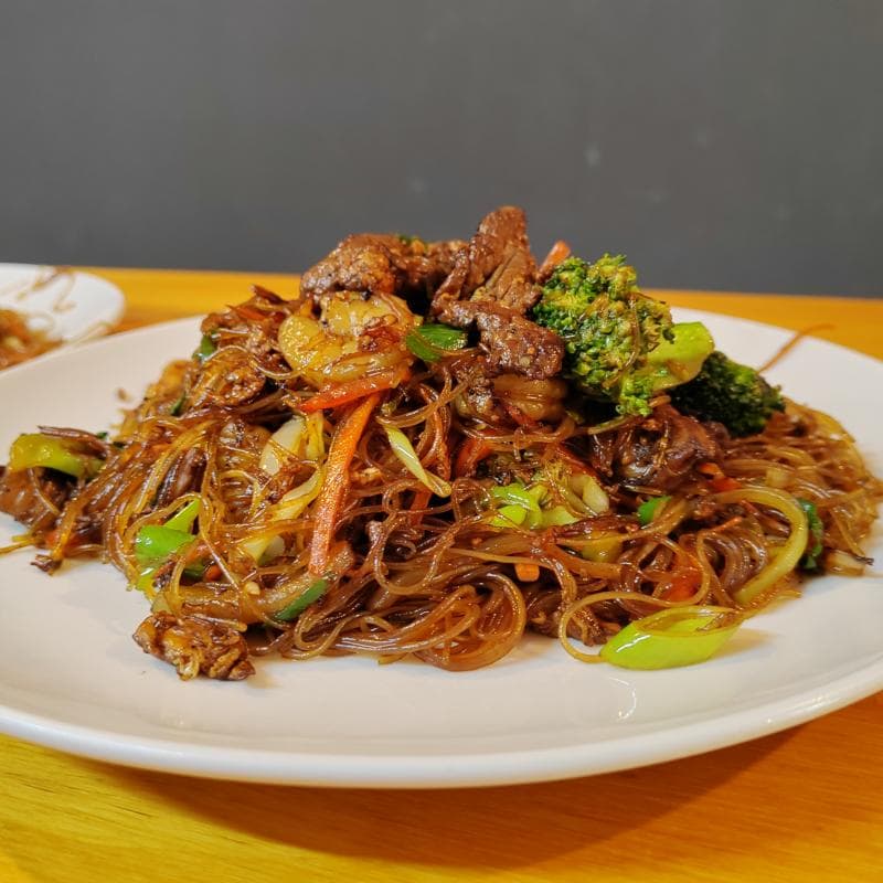 Fideos de Arroz Stir Fry