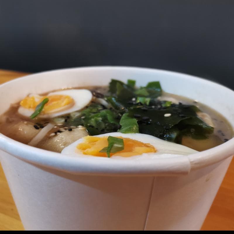 Sopa Bolitas de pescado